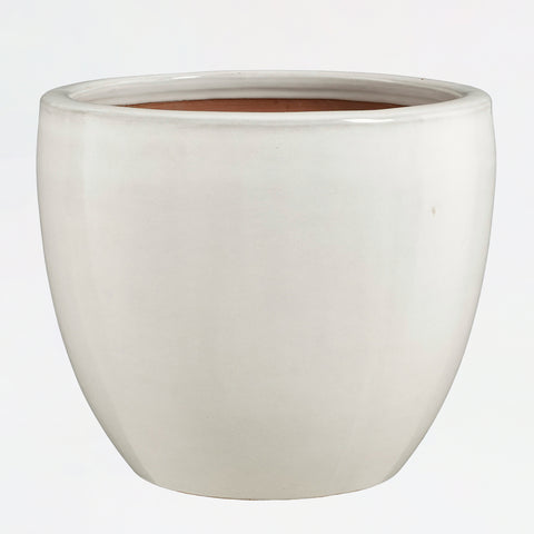 Pot Ipala Round Clay White