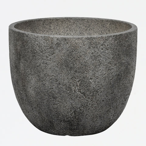 Pot Round Fiber Beaumont Dark