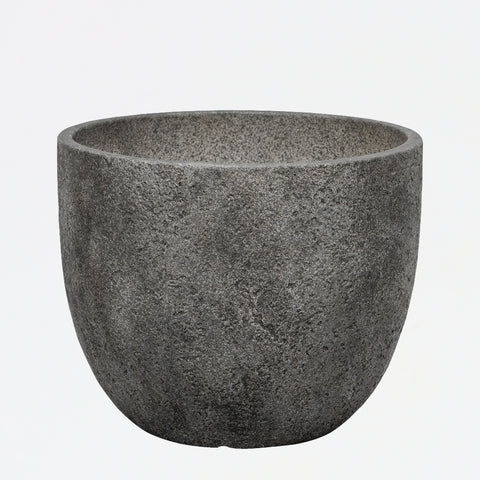 Pot Round Fiber Beaumont Dark