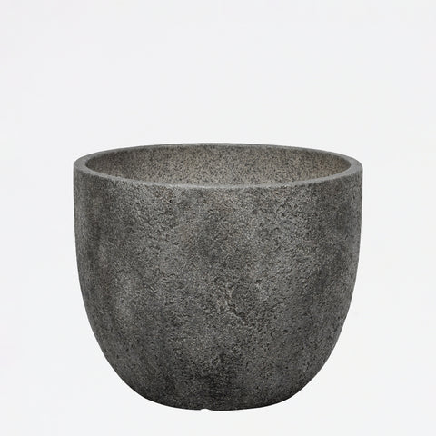 Pot Round Fiber Beaumont Dark