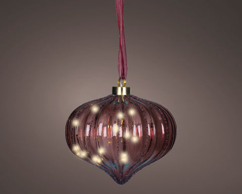 Twilight Onion Glow Ornament
