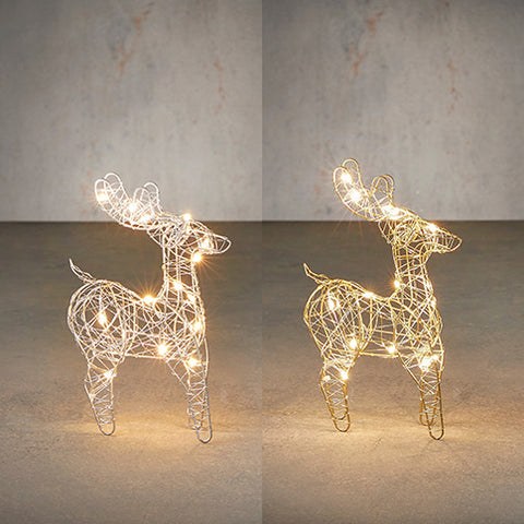 Luminous Reindeer Figure