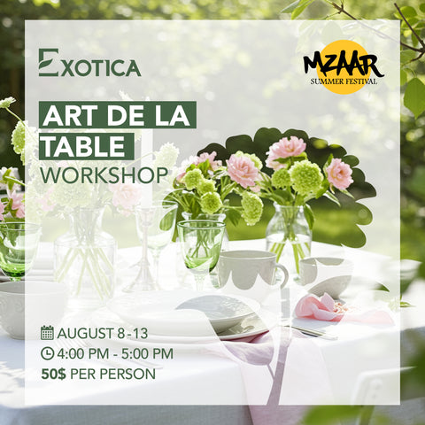 Art de la Table Workshop