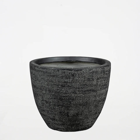 Dark Grey Cement Pot
