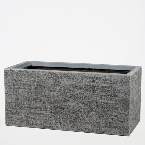 Rectangular Planter Pot - Light Grey