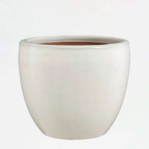 Pot Ipala Round Clay White