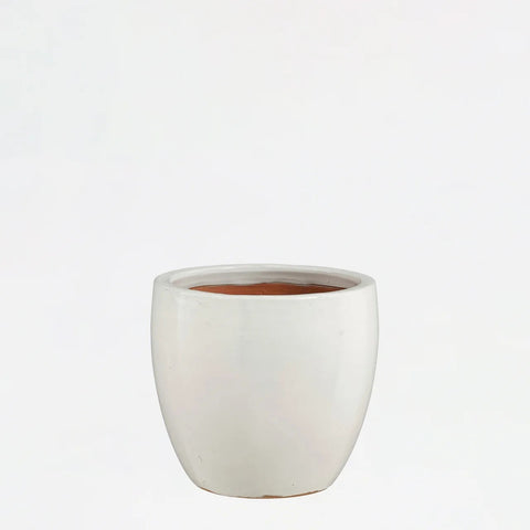 Pot Ipala Round Clay White