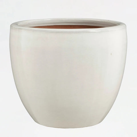 Pot Ipala Round Clay White