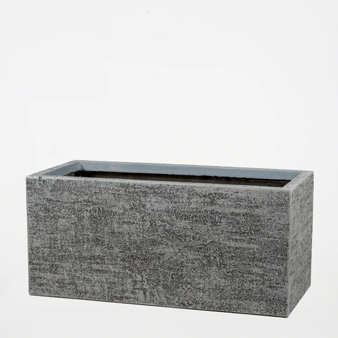 Rectangular Planter Pot - Light Grey