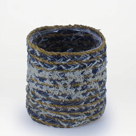 Woven Coastal Textured Basket