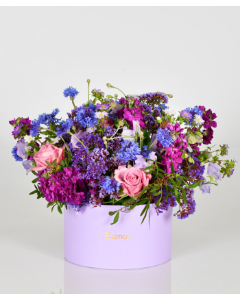 Mixed Flowers in a Box
